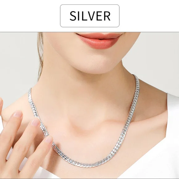 Sterling silver necklace - Picture 1 of 8